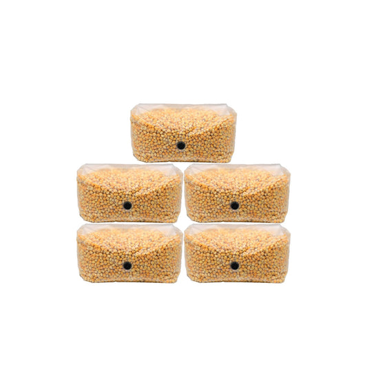 25 pounds of popcorn mushroom substrate