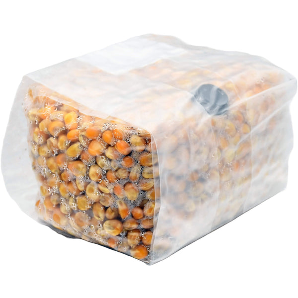 Popcorn Grain Bag 1lb | Sterilized Mushroom Spawn – Mushroom Substrate
