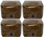 3lb Rye Berry Mushroom Substrate with Self Healing Injection Port 4 Pack